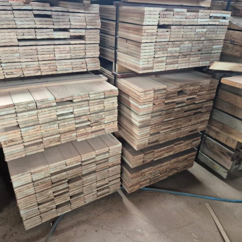 Stock of hardwood flooring - Elwood manufacturing Perth
